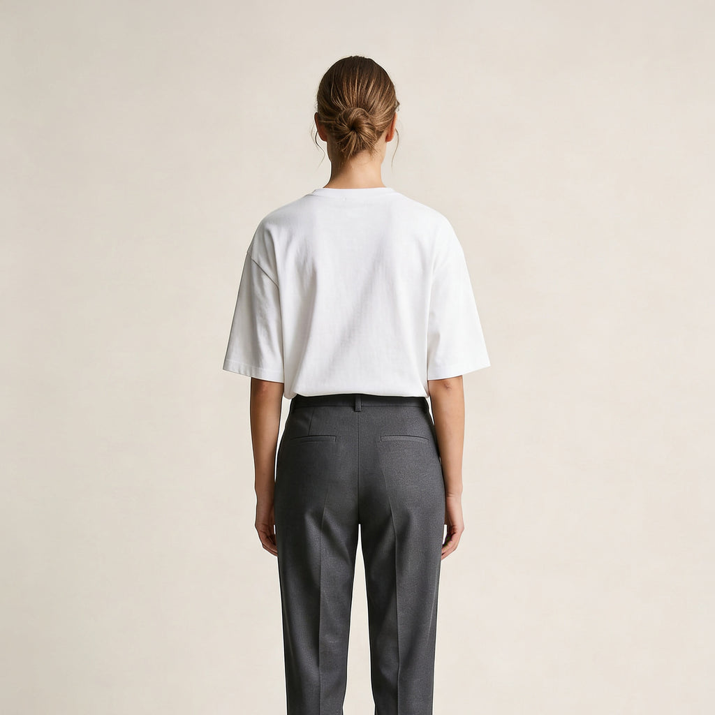 Casual Oversize T-Shirt Beyaz