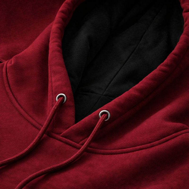 Bordo Unisex Hoodie Kız Kulesi & Kehanet