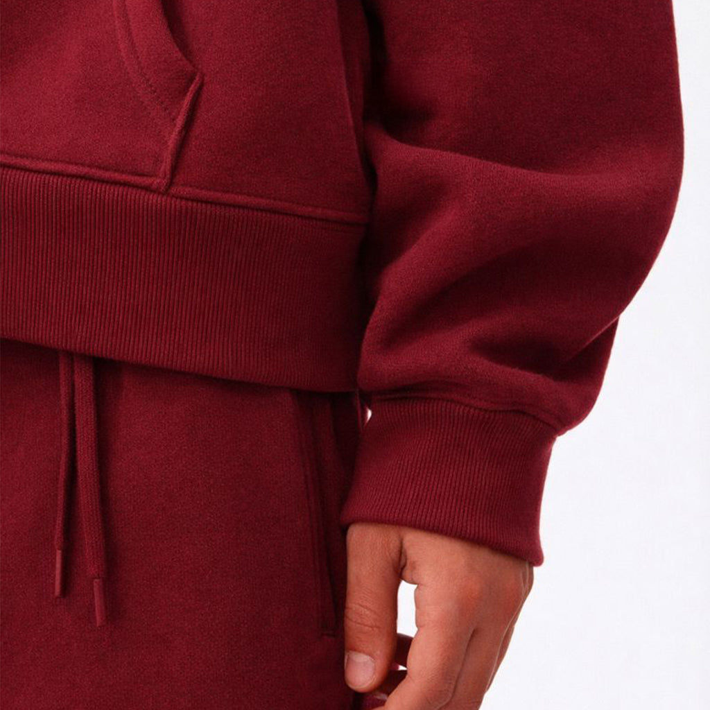 Bordo Unisex Hoodie Yerebatan