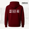 Bordo Unisex Hoodie Yerebatan