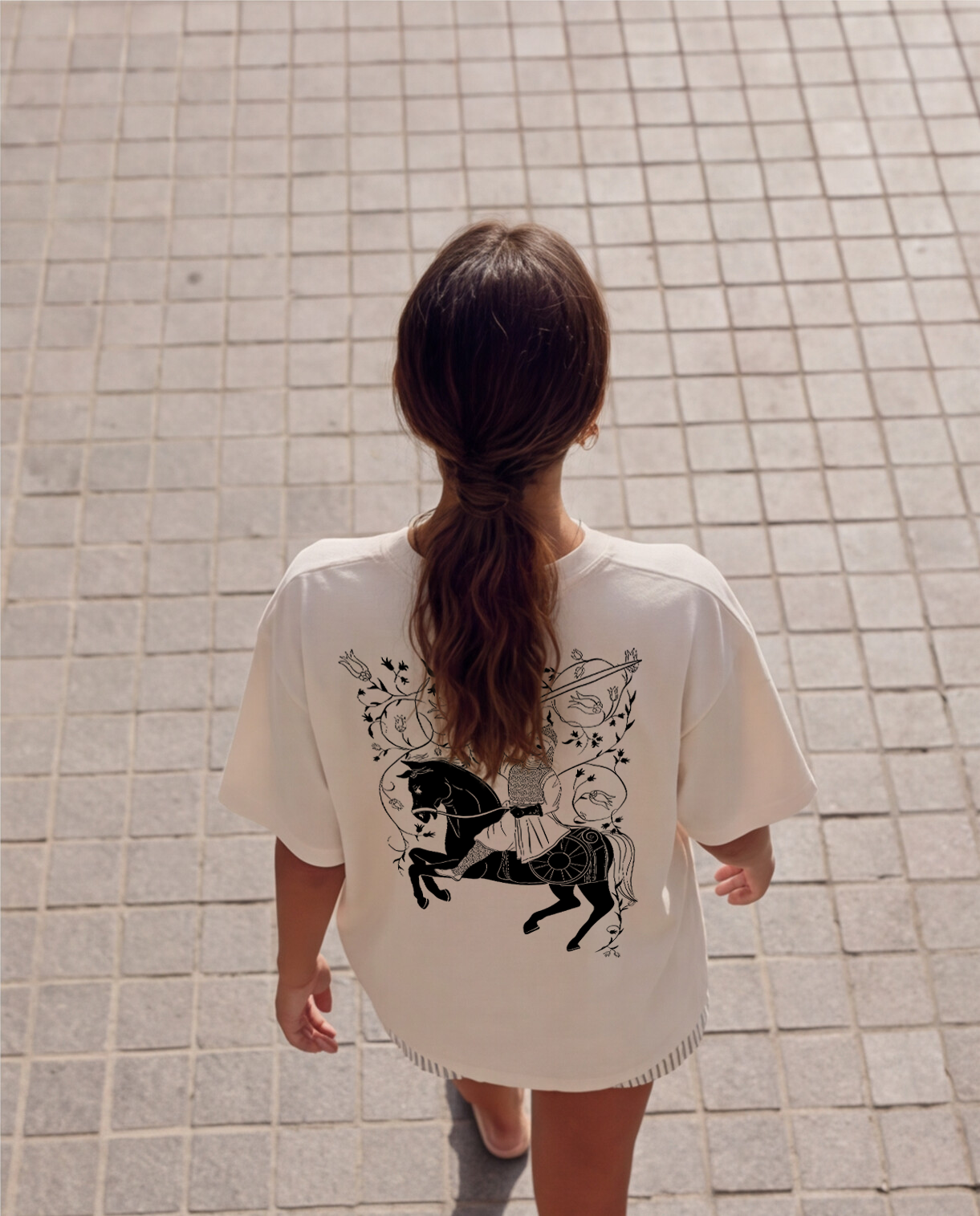 Kıpçak Savaşçısı Oversize T-Shirt
