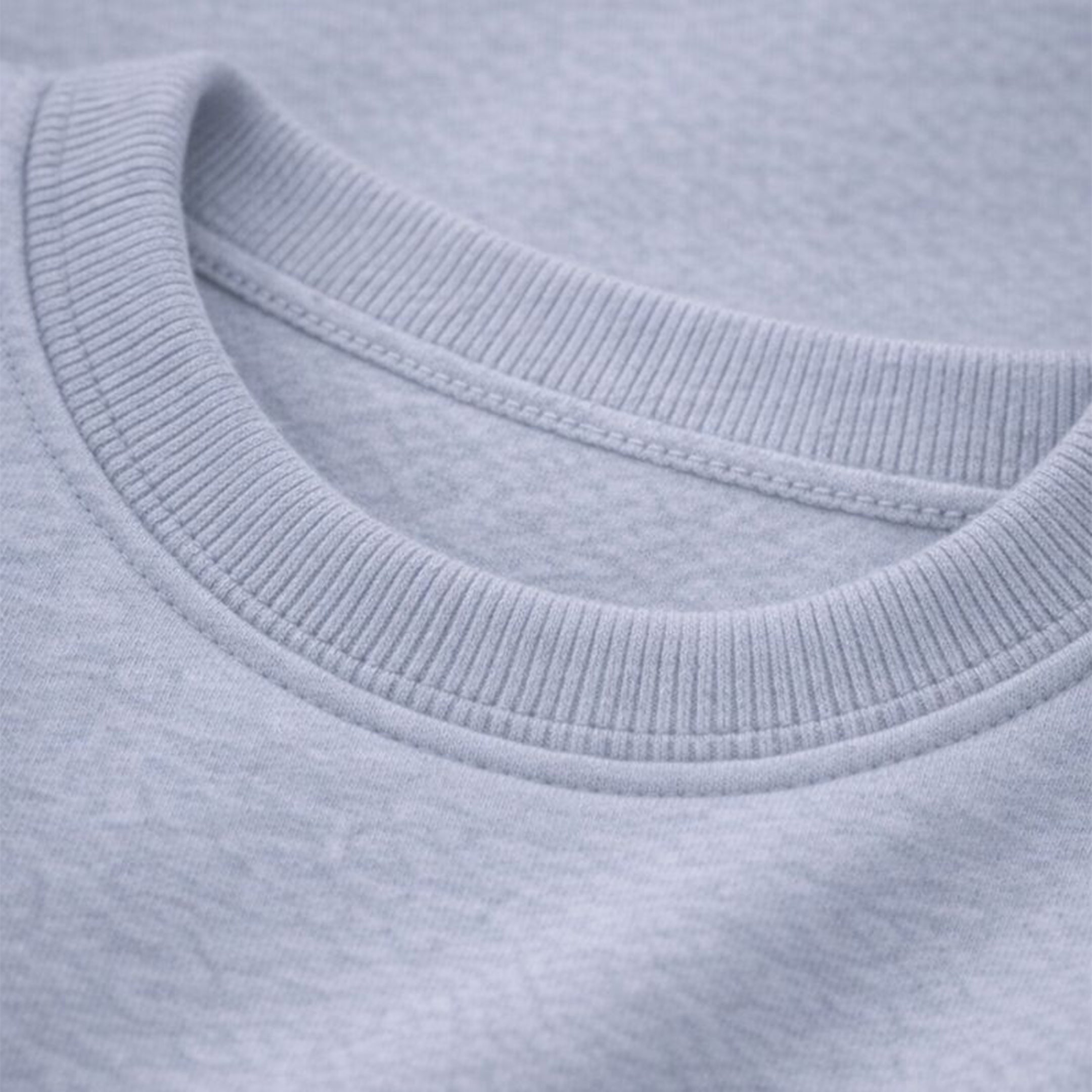 Taş Gri Bisiklet Yaka Sweatshirt Galata Kulesi