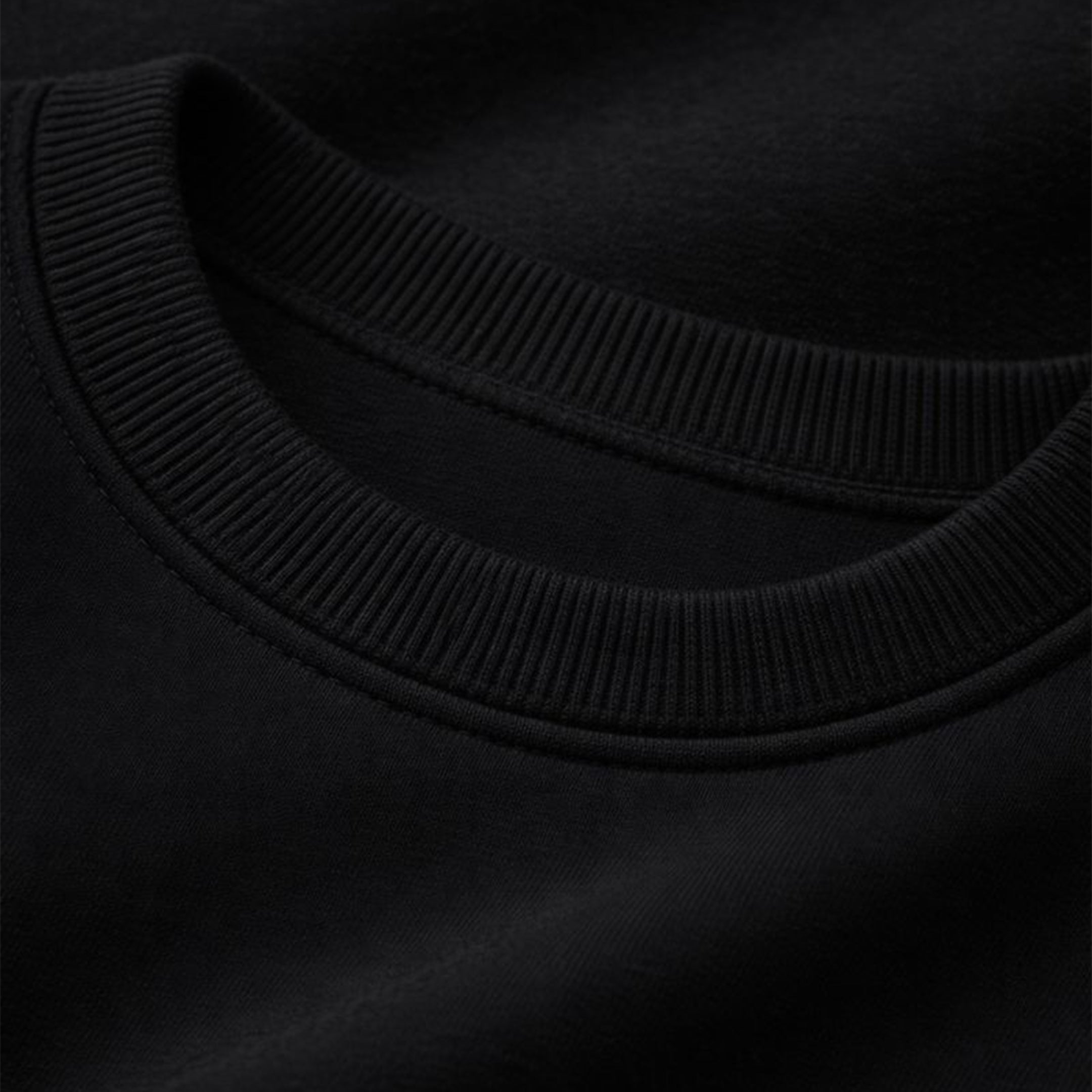 Siyah Bisiklet Yaka Sweatshirt Yerebatan & Medusa