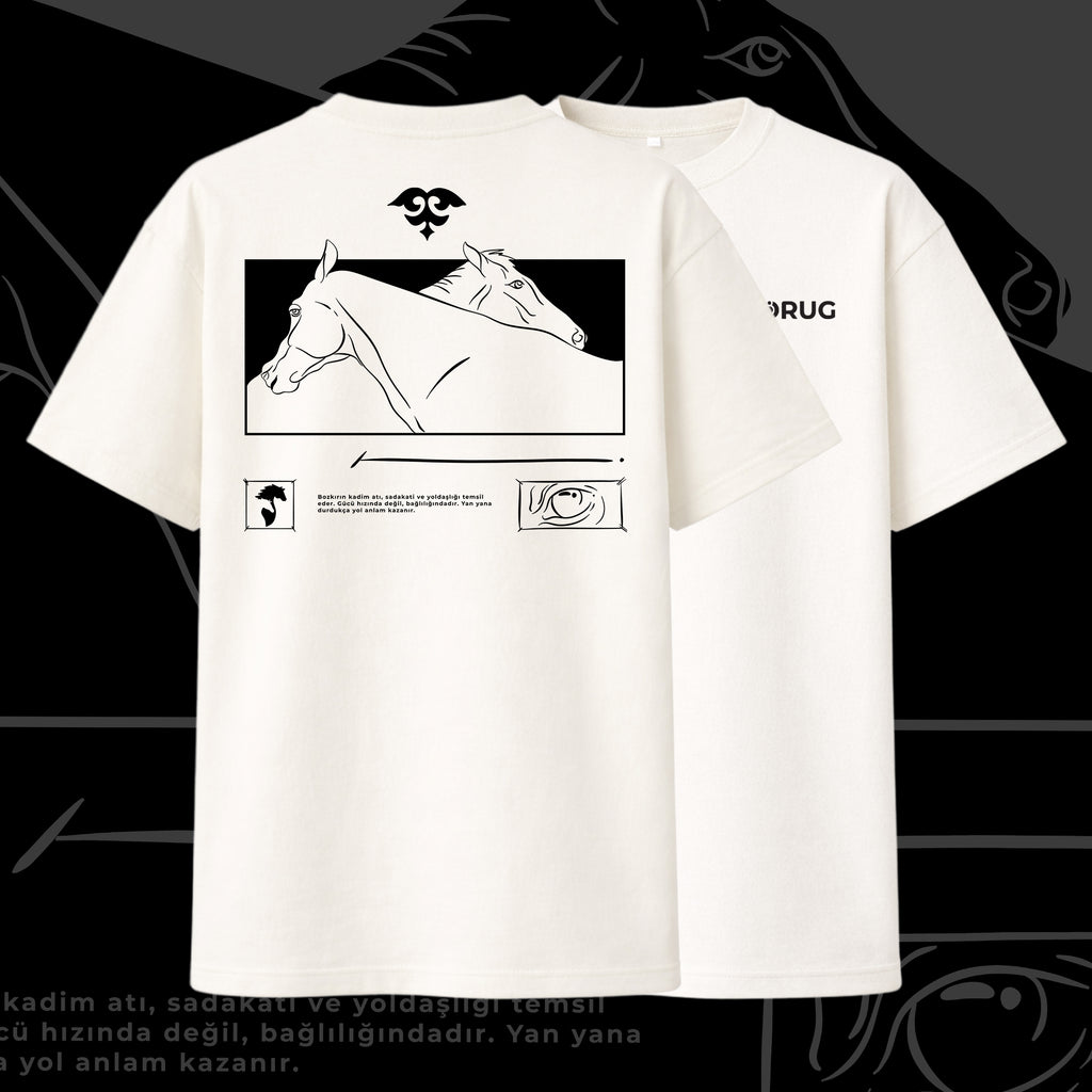 Türk Bozkır Atı Oversize T-Shirt